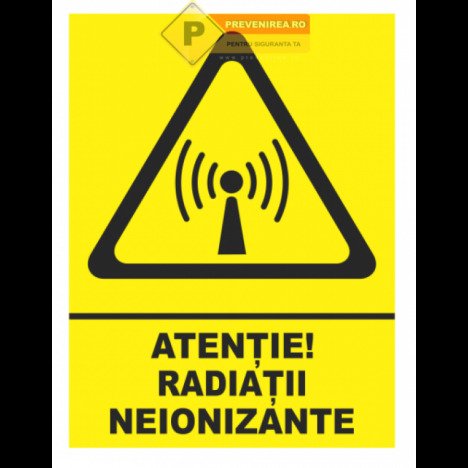 Indicator pentru radiatii neionizante